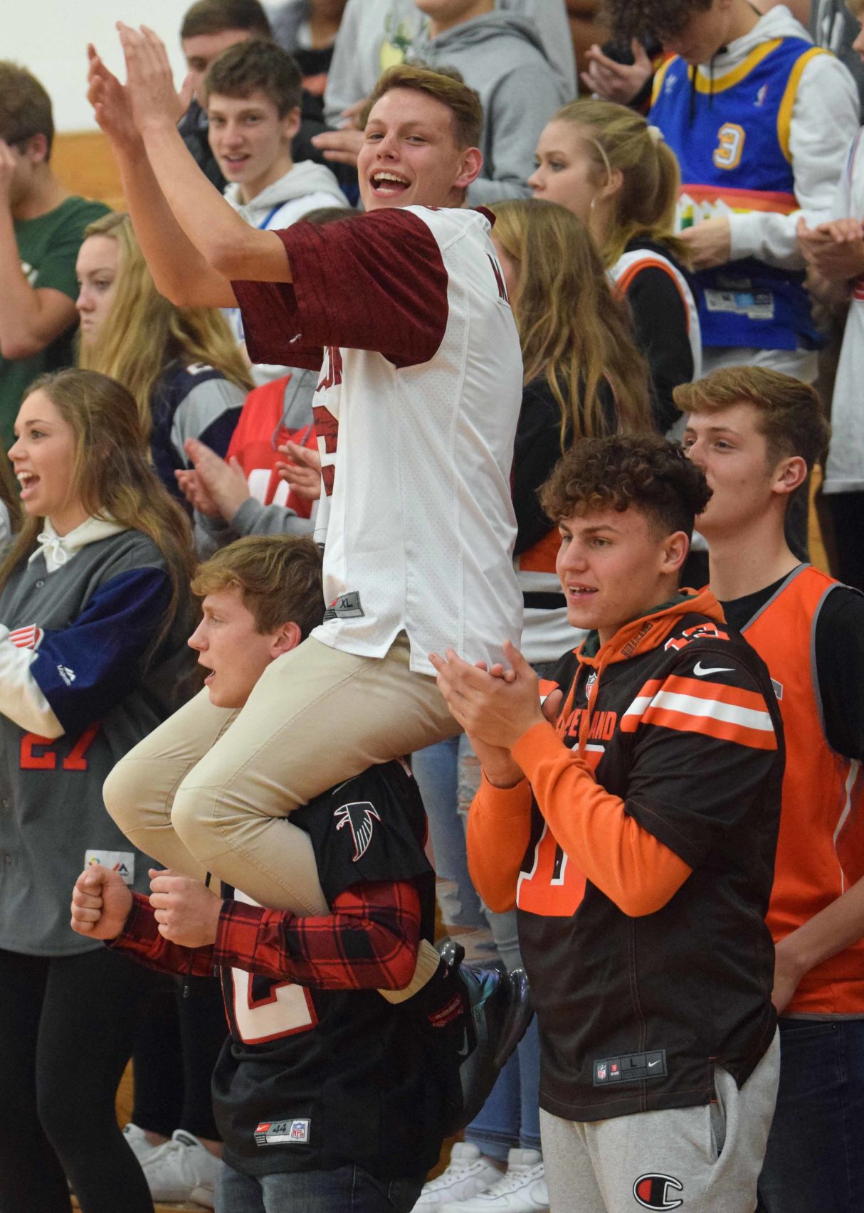 Portage student section